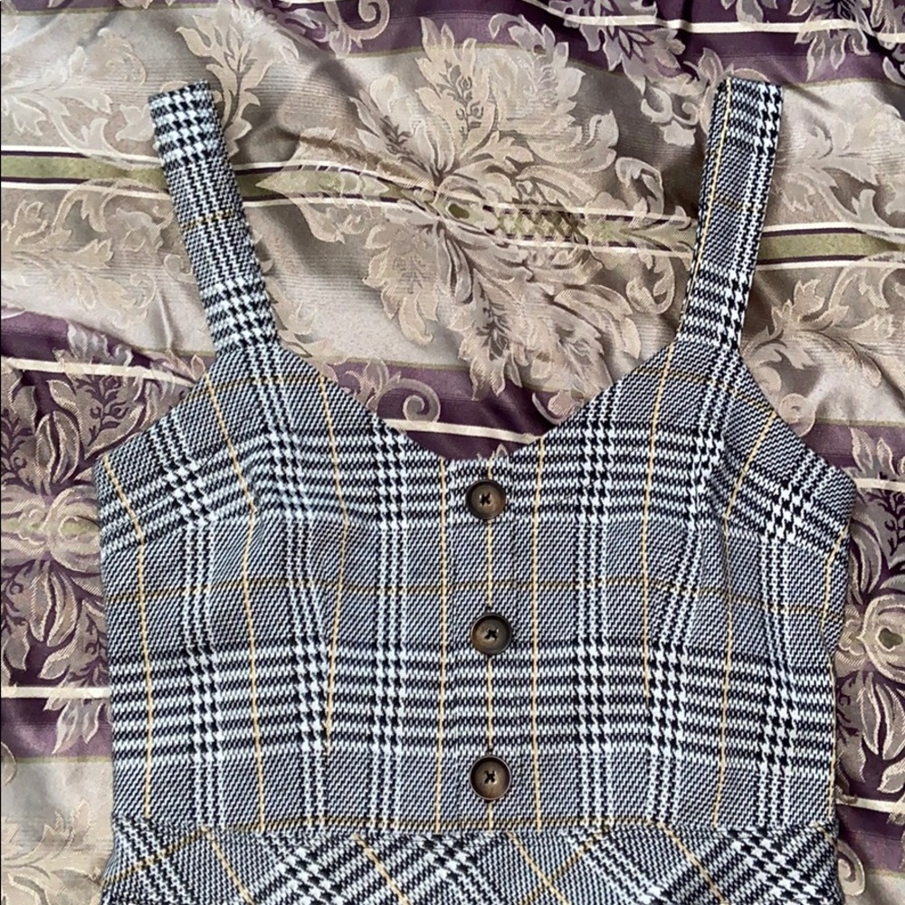 Abercrombie & fitch plaid dress